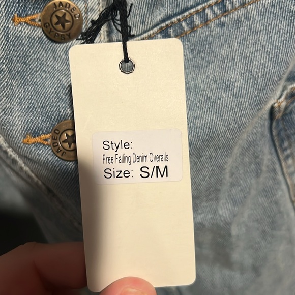 Jaded Gypsy Oversized Overalls - Picture 6 of 6